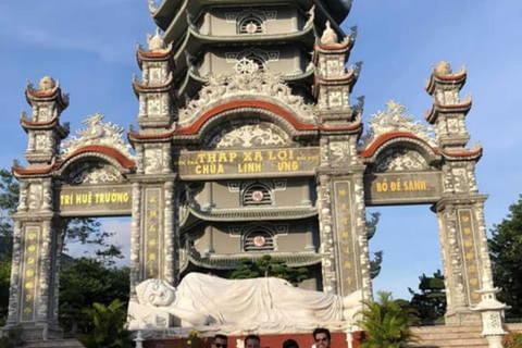 De Hue a Hoi An por el Paso de Hai Van y las Colinas de BaNa - Puente de OroCoche privado por el Paso de Hai Van