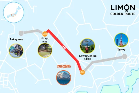 Autobus di sola andata: da Hirayu a Kawaguchiko