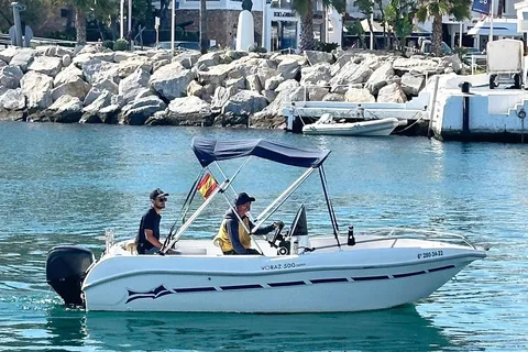 Marbella: Bootverhuur drijf jezelf met Dolfijn Waarneming