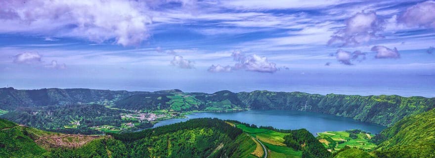 Sete Cidades : Tour de la côte ouest (avec déjeuner)