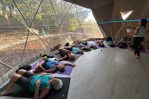 ALBUFEIRA: Yogaklass i en kupol eller på stranden