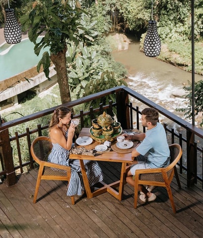 Ubud: Kemangi Resto Riverfront Dining Experience E-Voucher
