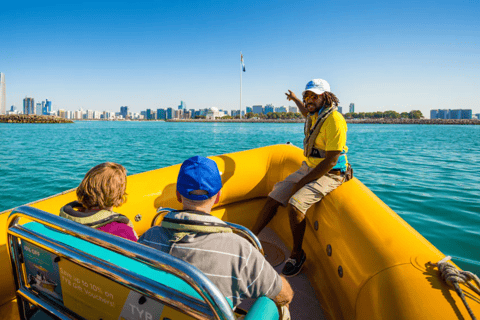 Abu Dhabi: 60 minutos de tour turístico en lancha rápida por la Corniche