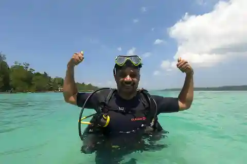Scuba Diving in Private Reef