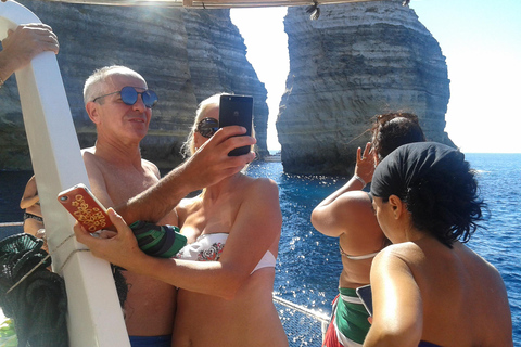 Lampedusa: Yacht excursion, swimming stops and typical lunch