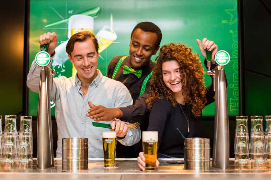 Amsterdam: Ticket für die Heineken Experience mit optionalem Dachterrassenbesuch. Foto: GetYourGuide