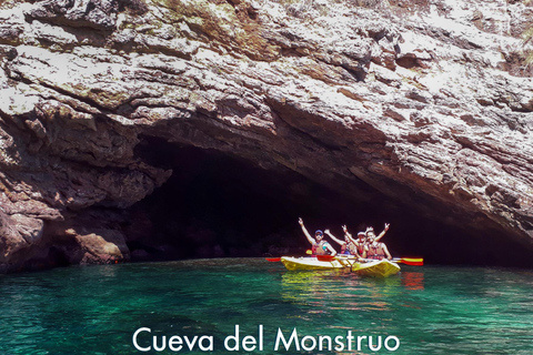 Granada: Guided Kayak Tour - Cliffs and Caves of Playa de La Rijana Granada: Guided kayak tour - cliffs and caves of Playa de La Rijana
