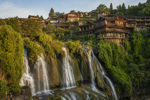 Furong Ancient Town: Tickets & Private Transfer Options 3 Days Entry Ticket & Cultural Show