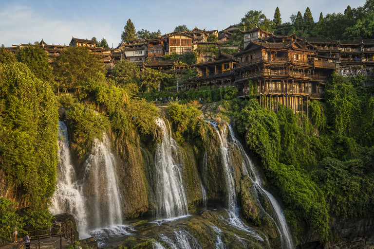 Furong Ancient Town: Tickets & Private Transfer Options 3 Days Entry Ticket & Cultural Show
