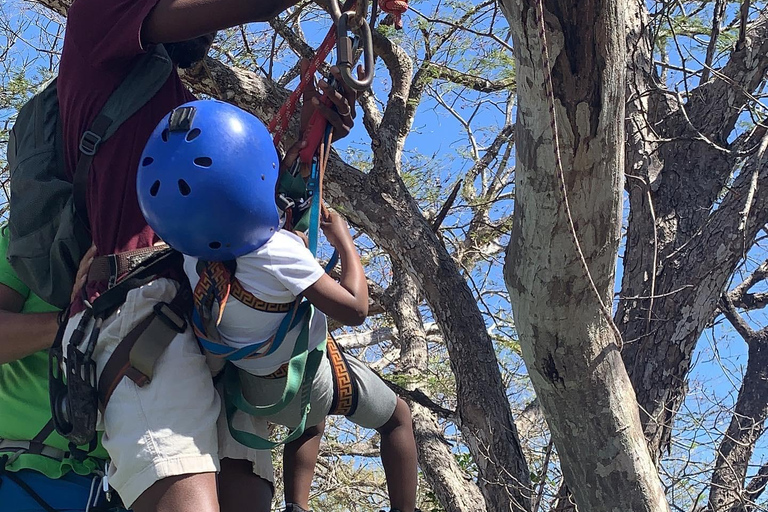 Tamarindo: Tirolesa na selva costarriquenhaTirolesa na selva costarriquenha