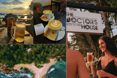 Doctor's House: Scooter Ride + Coffee + Sunset Secret Beach Solo Scooter Ride: Beach, Coffee & Sunset Vibes