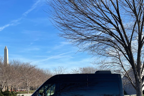 Washington DC: Passeio turístico pela cidadeTour guiado em veículo particular de luxo