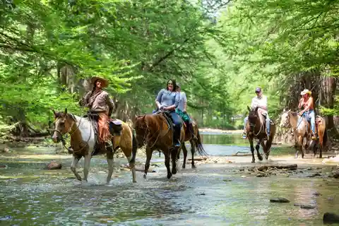 Bandera: Passeio a cavalo guiado no Parque Municipal de Bandera