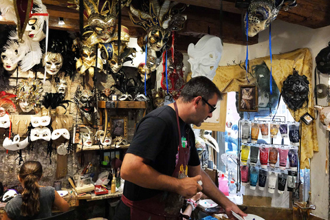 Venice: Carnival Mask Workshop & Prison’s Palace Tour