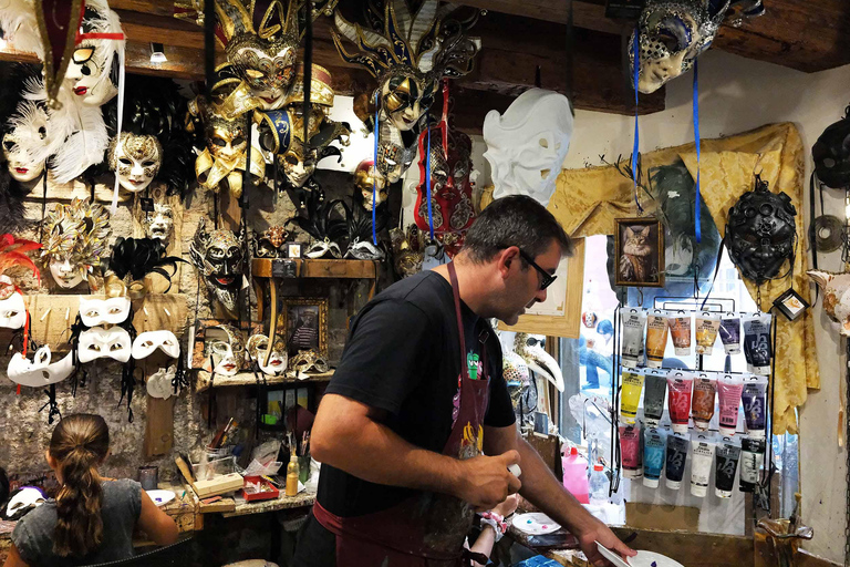 Venice: Carnival Mask Workshop & Prison’s Palace Tour