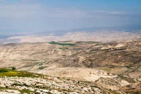 Totes Meer, Berg Nebo, Madaba und Taufstelle, von Amman aus.Transport & Eintrittskarten für alle Sehenswürdigkeiten