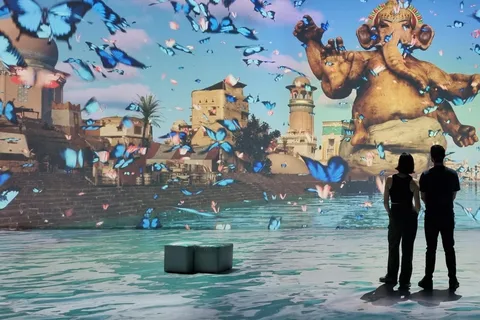 Barcelona: Experiencia inmersiva Julio Verne 200 en IDEAL