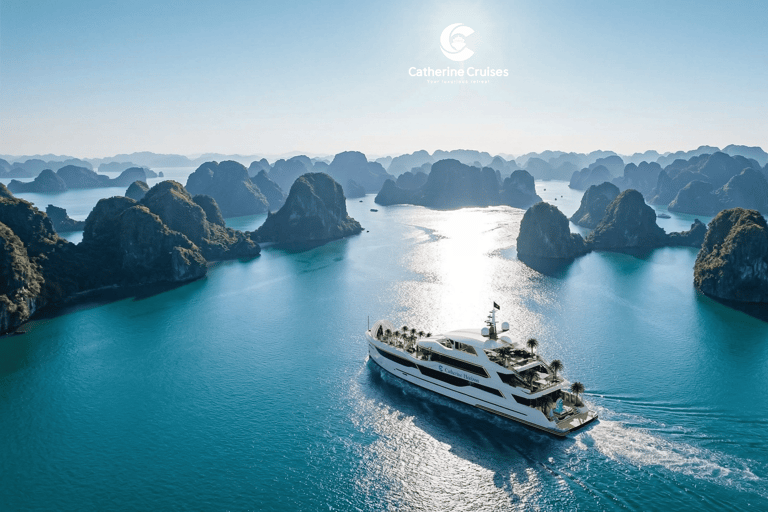 From Hanoi: Ha Long Bay 1 Day With A Luxury Cruise Group Tour & Shared Car Transfer