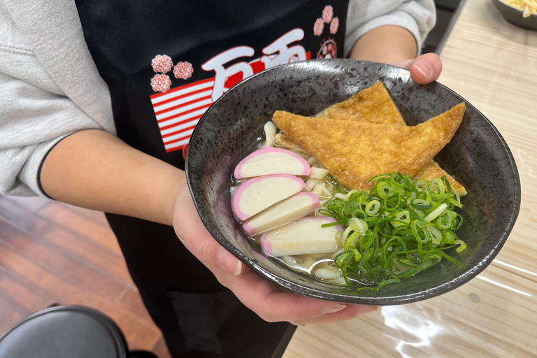 Kyoto: Japanese Udon and Sushi Cooking Class with Tastings