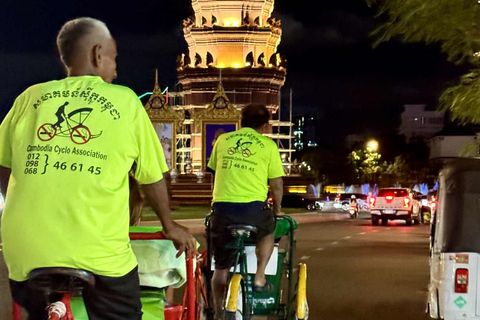 Phnom Penh Evening Cyclo Tour