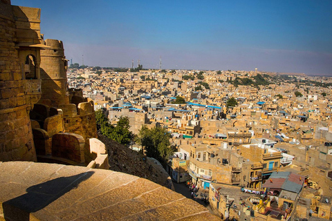 From Jodhpur: 2 Day Jaisalmer tour with Nomadic Camel Safari Tour by Car & Driver with Non Touristic Camel Safari