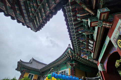 Busan: Excursão compartilhada para ver o pôr do sol em Gyeongju em van de luxoBusan: Excursão compartilhada para ver o pôr do sol em Gyeongju em uma van de luxo