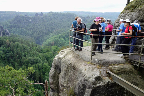 Scenic Bastei Bridge with Boat Tour & Lunch from Dresden Private Tailored Tour