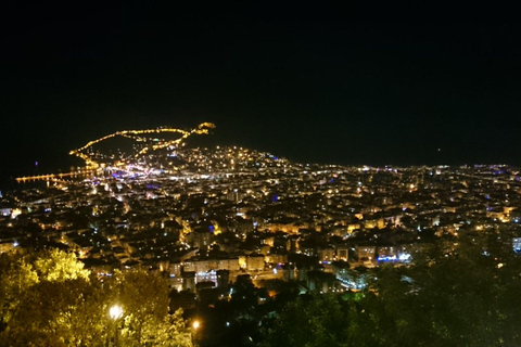 Alanya Night Tour: Castle, Cable Car & Cleopatra Beach Alanya SUNSET +TRANSFER, NO CABLE CAR