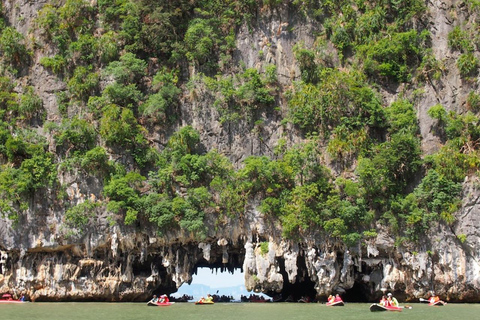 Från Phuket: James Bond Island med longtailbåt