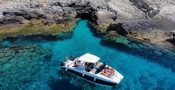 Taormina: Sunset Dolphin Tour by Catamaran with Aperitif
