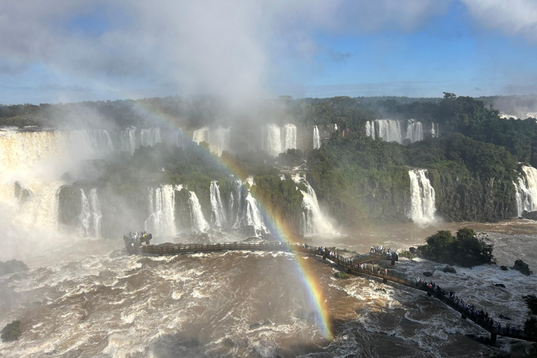 Visite privée des chutes d&#039;Iguaçu côté brésilien et argentin