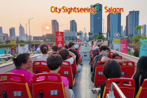 Saigon: Hop-On Hop-Off City Sightseeing Bus Experience