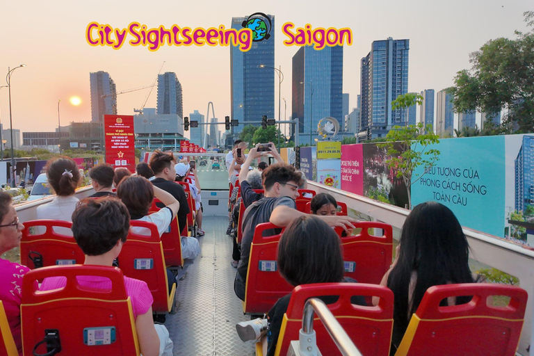 Saigon: Hop-On Hop-Off City Sightseeing Bus Experience
