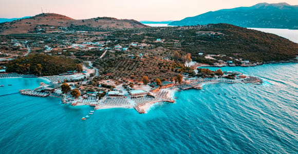 Tirana/Durres: Lekursi Castle, Ksamil, Blue Eye, Saranda view