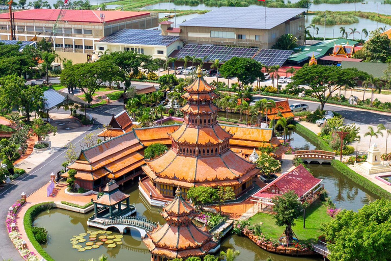 Bangkok Erawan Museum, Ancient City & Bang Pu Private Trip Ancient City & Erawan Museum｜Buffet Lunch｜Private Car Tour