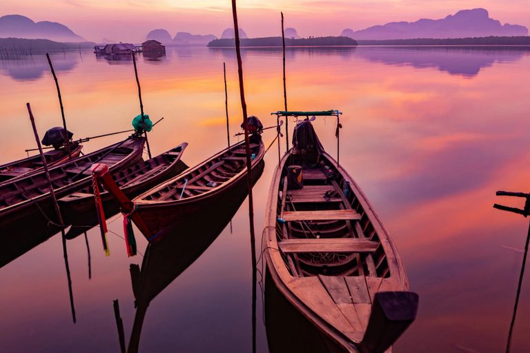 Krabi : excursion sur l&#039;île de James Bond et à Phang Nga en bateau à longue queueTour en bateau à longue queue dans la baie de Phang Nga