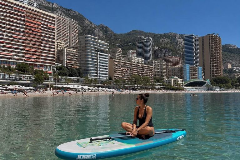 Excursion to Èze, Monaco beach with 1 hour of paddleboarding