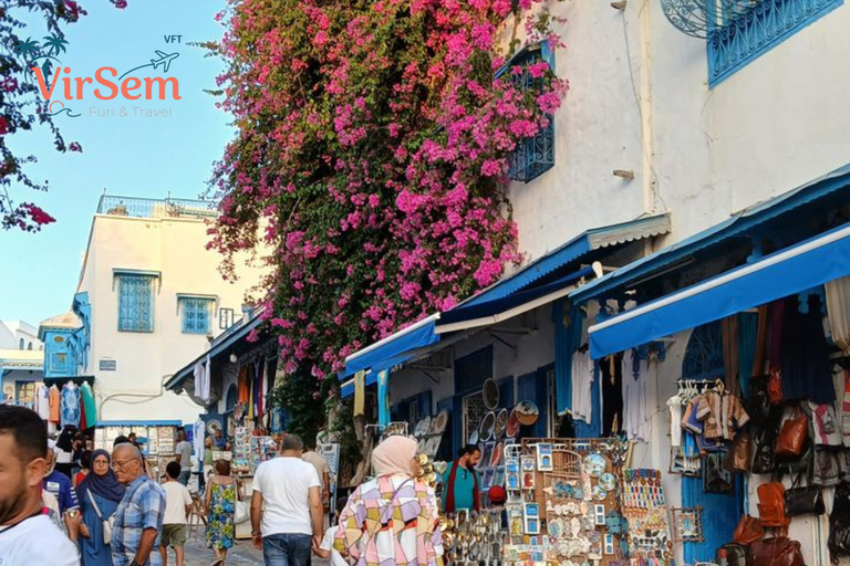 From Tunis & Hammamet: Bardo, Carthage & Sidi Bou Said
