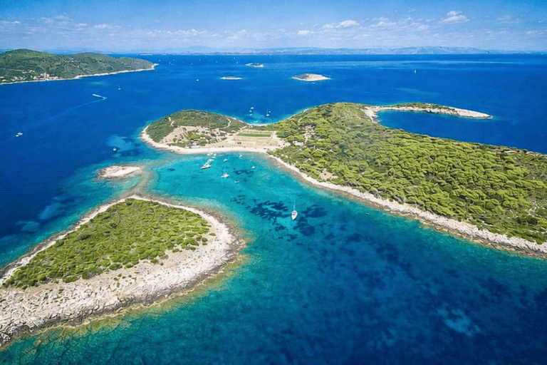 Split: Blue Cave, Green Cave & 5 Islands Boat Adventure Tour Split: Blue, Green Cave, 5 islands, Blue Lagoon, lunch - req