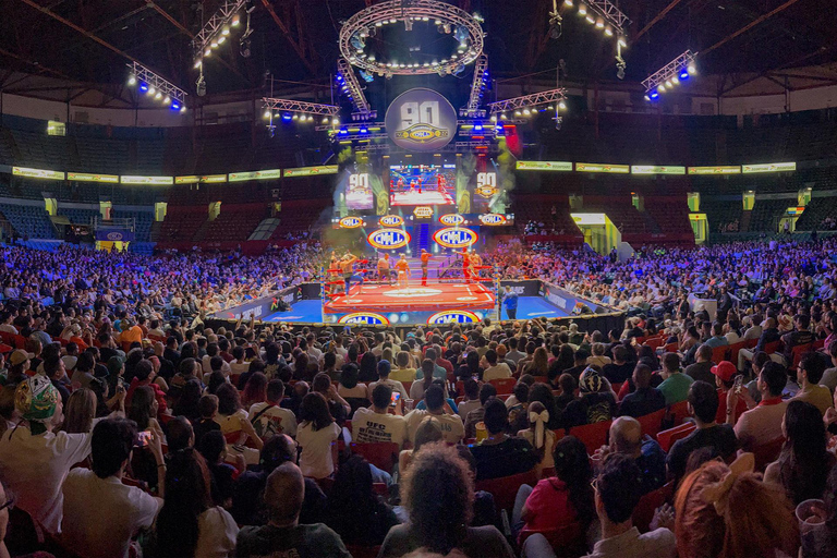 Mexico City: Local Walking Tour with Mezcal & Wrestling Show Lucha Libre Tour with Entry to Arena Coliseo