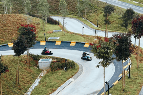 From Kuala Lumpur: Skyline Luge Ticket & Transfer Skyride + 4 Luge Ride Combo