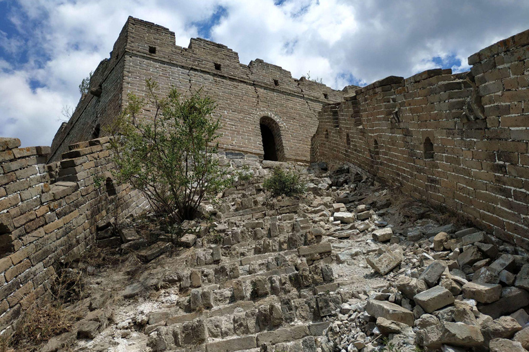 Tour per piccoli gruppi di escursionisti dalla Grande Muraglia di Jiankou a Mutianyu