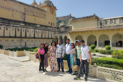 Jaipur : Private Full-Day Guided Sightseeing Tour Tour with Private Transport, Driver & Tour Guide