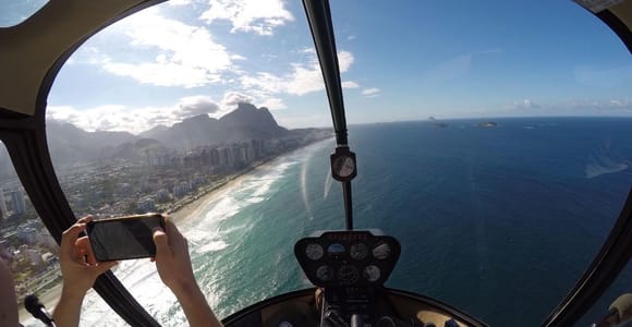 Río de Janeiro: vuelo en helicóptero de 30 minutos con traslados
