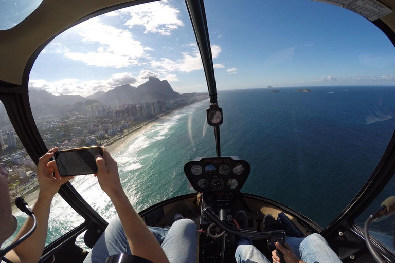 Rio de Janeiro : 30 minutes d&#039;hélicoptère avec transferts