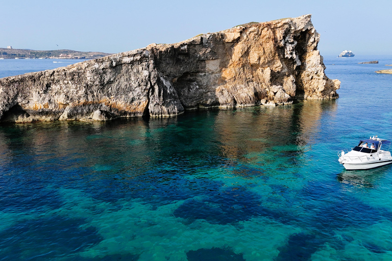 Private Boat Charter to Blue Lagoon, Crystal Lagoon and Gozo