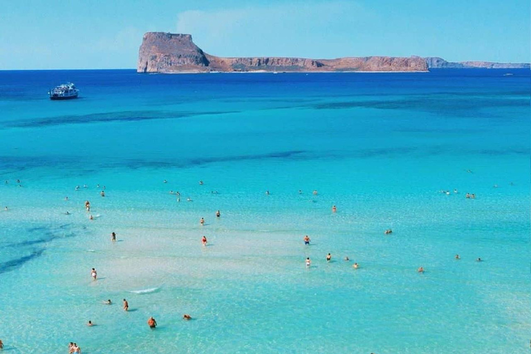 Depuis le port de Kissamos : croisière en bateau jusqu'à la lagune de BalosDu port de Kissamos à la lagune de Balos 10.30
