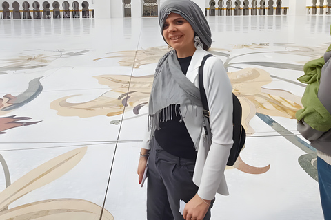Excursion d&#039;une jounée complète à Abu Dhabi - Grande mosquée, musée du Louvre et plus encoreExcursion d&#039;une journée à Abou Dabi : grande mosquée, musée du Louvre et plus 