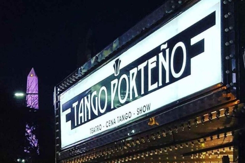 Buenos Aires: pokaz tanga „Tango Porteño” i opcjonalnie kolacjaPokaz tanga z kolacją i napojami