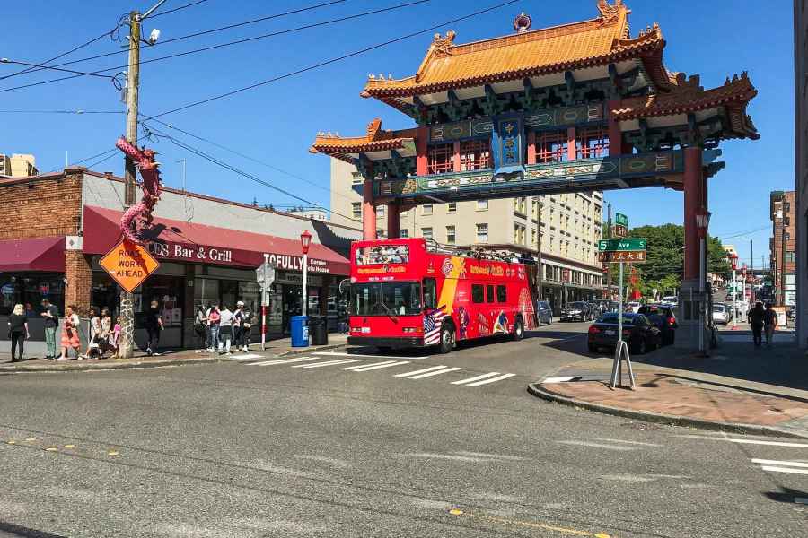 Seattle: City Sightseeing Hop-On/Hop-Off-Bustour. Foto: GetYourGuide